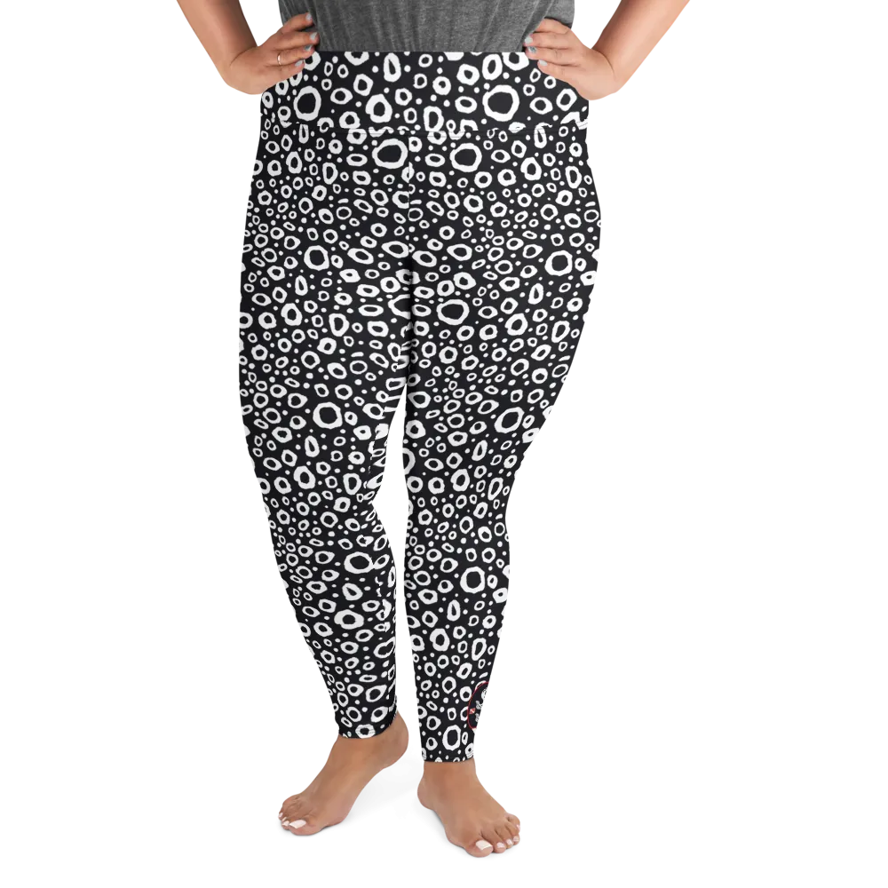 Spotted Eagle Ray Leggings Plus Size