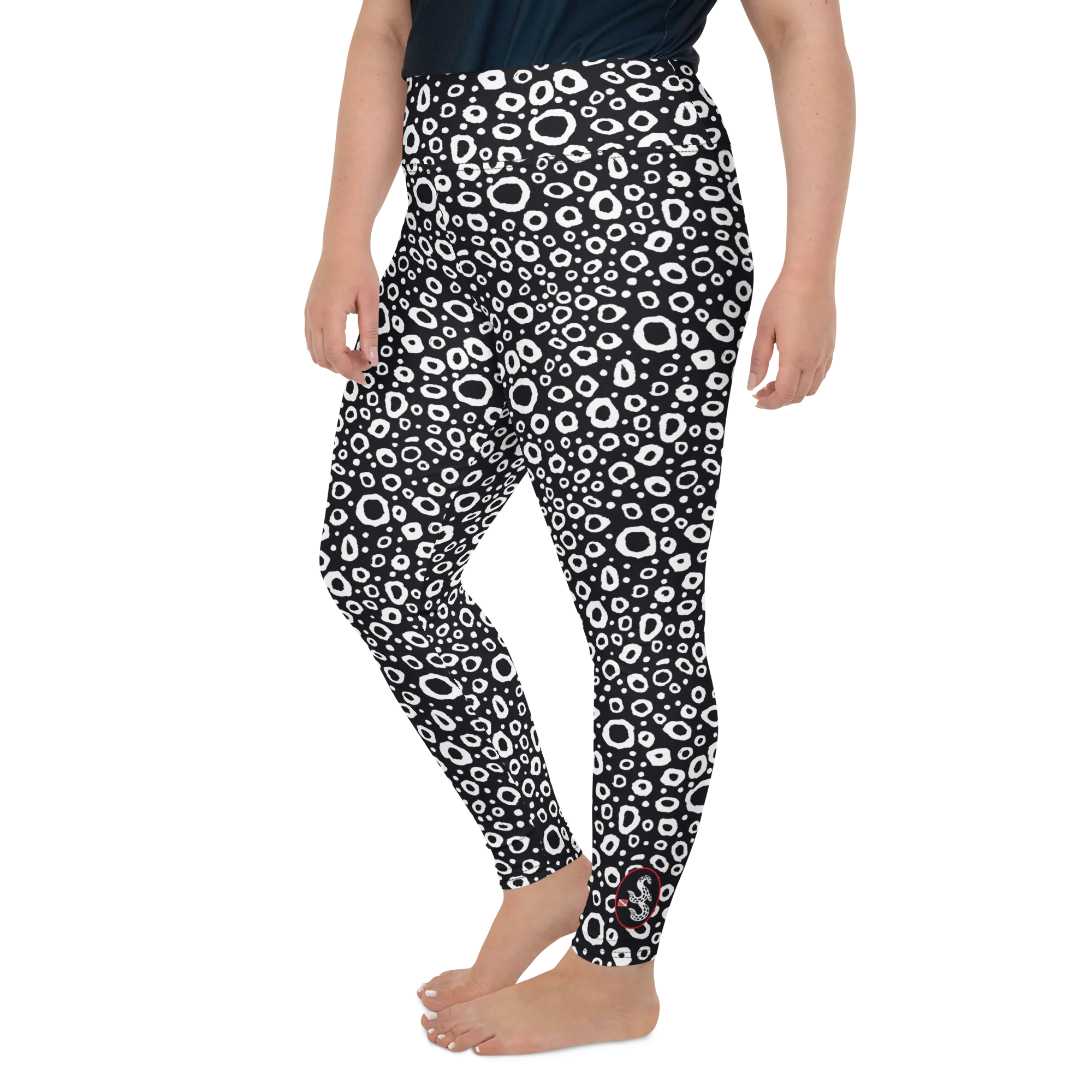 Spotted Eagle Ray Leggings Plus Size