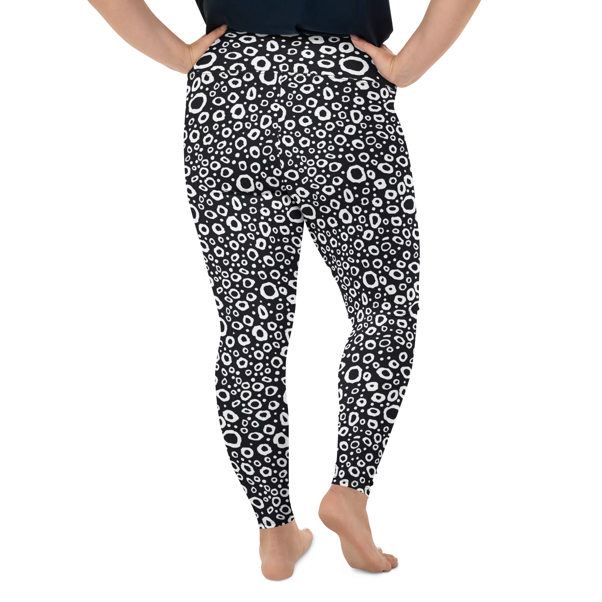 Spotted Eagle Ray Leggings Plus Size