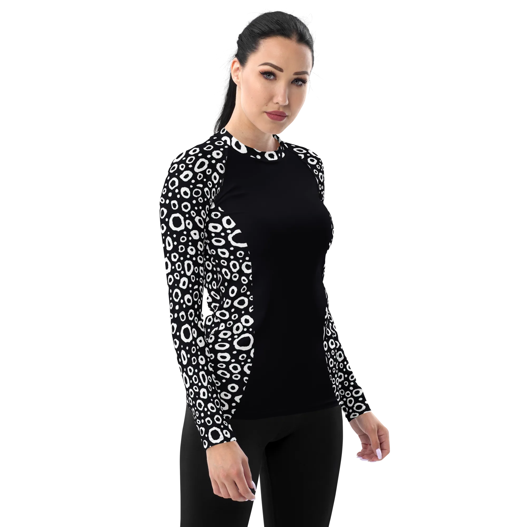 Spotted Eagle Ray Women's Rash Guard (Warehouse)