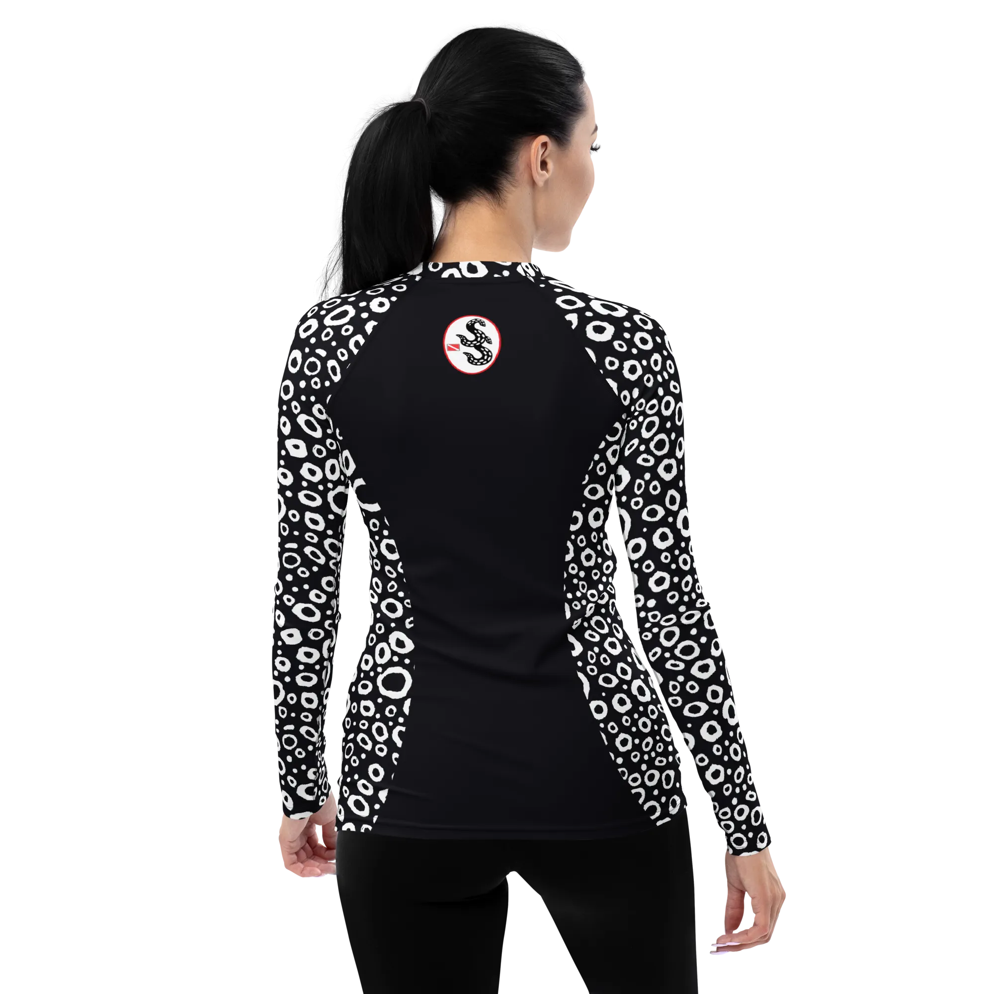 Spotted Eagle Ray Women's Rash Guard (Warehouse)