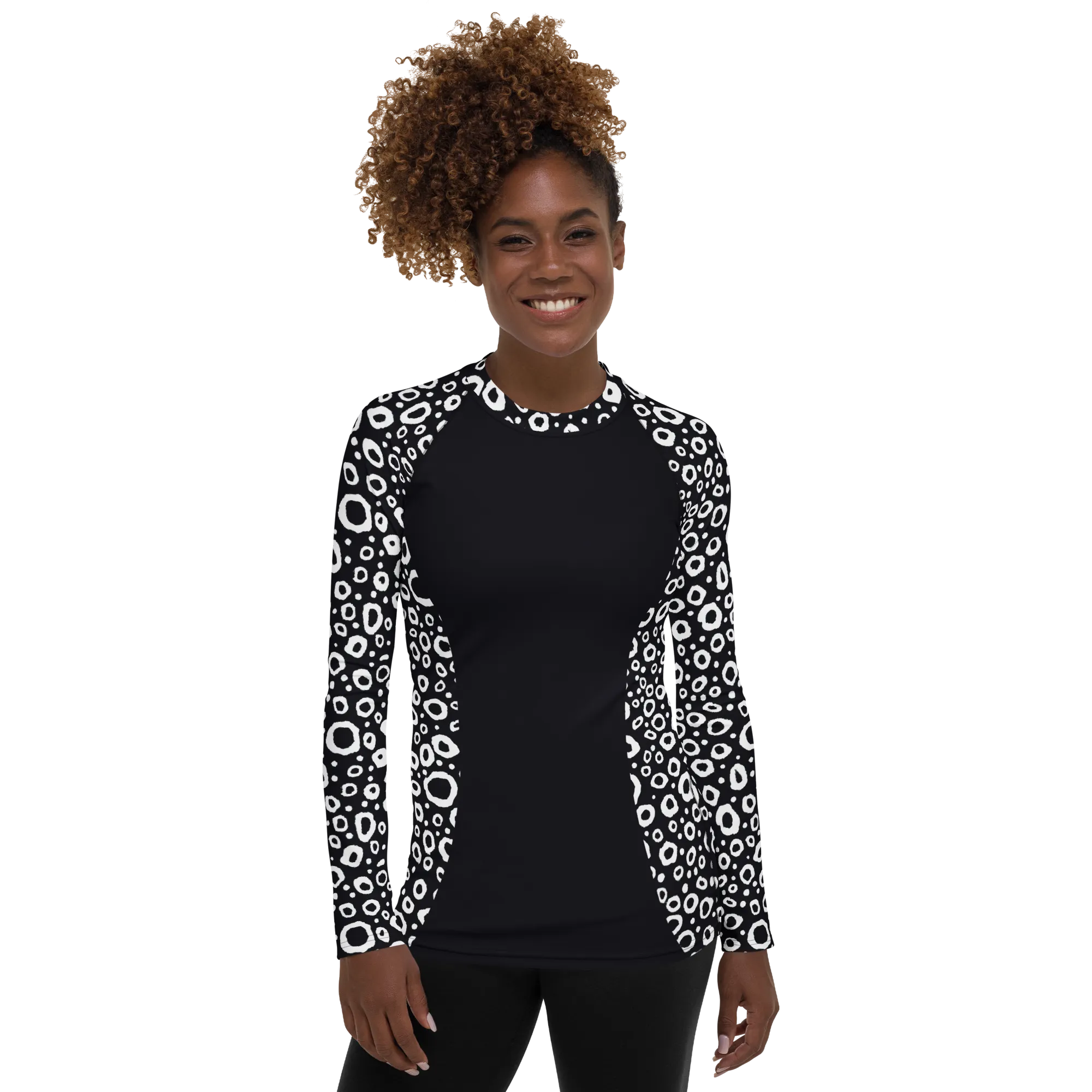 Spotted Eagle Ray Women's Rash Guard (Warehouse)