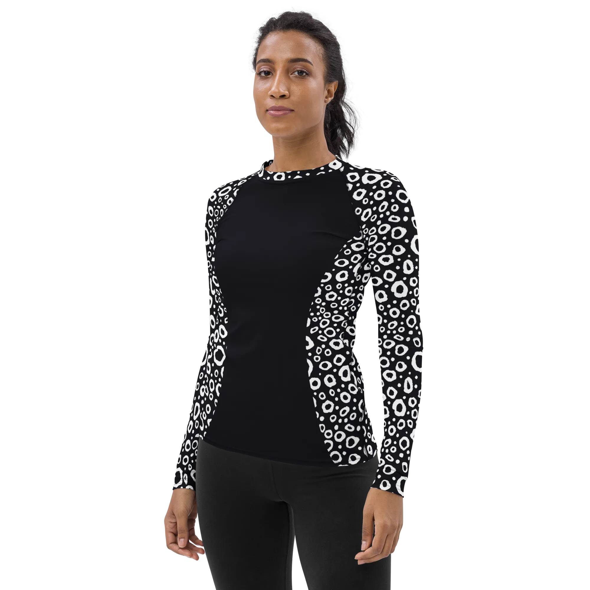 Spotted Eagle Ray Women's Rash Guard (Warehouse)