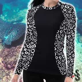 Spotted Eagle Ray Women's Rash Guard