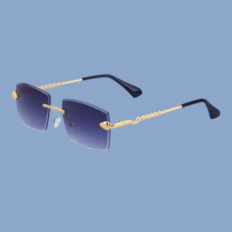 Stylish Rimless Sunglasses for Men - Elevate Your Look!