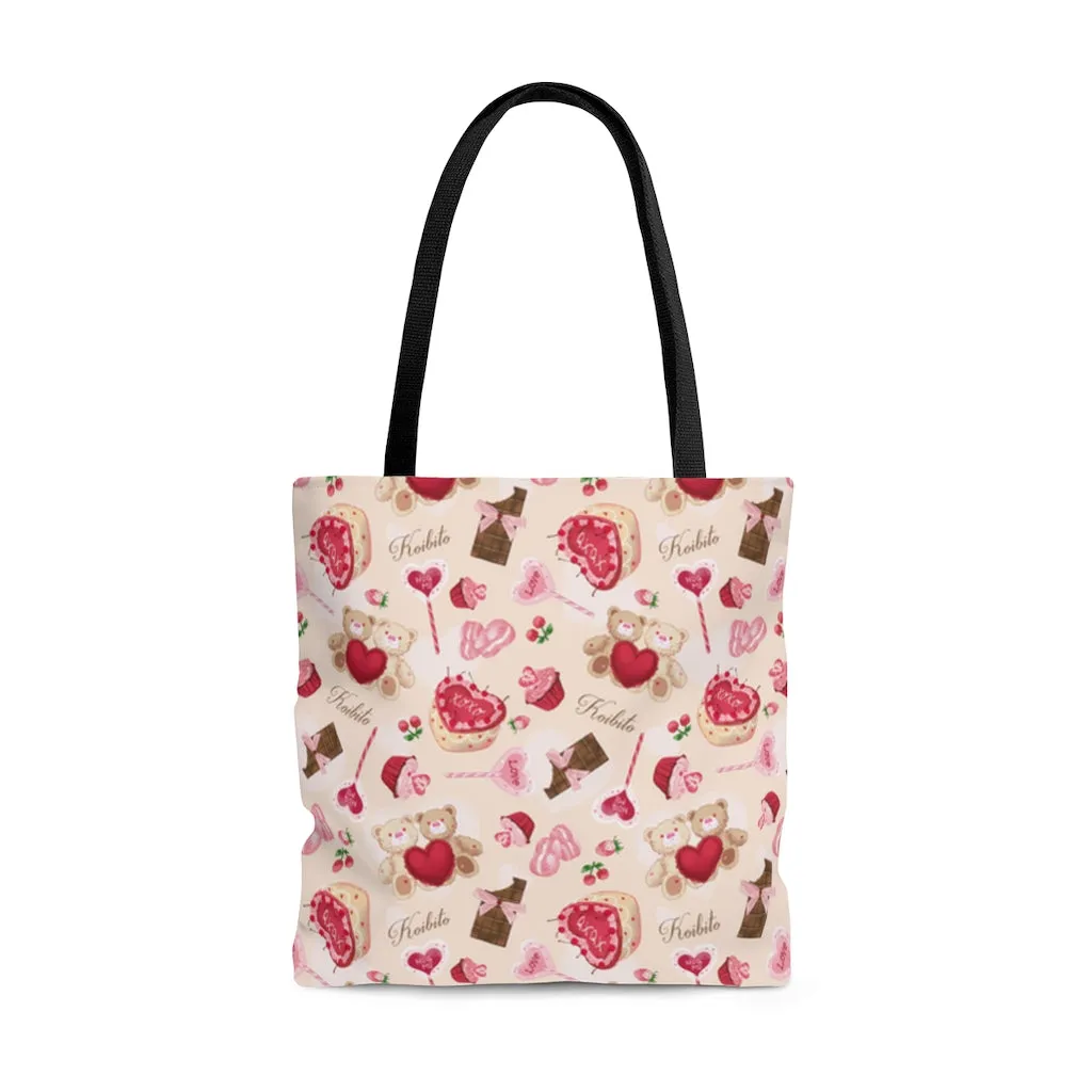 Sugar Sweetheart Tote Bag (Cream)