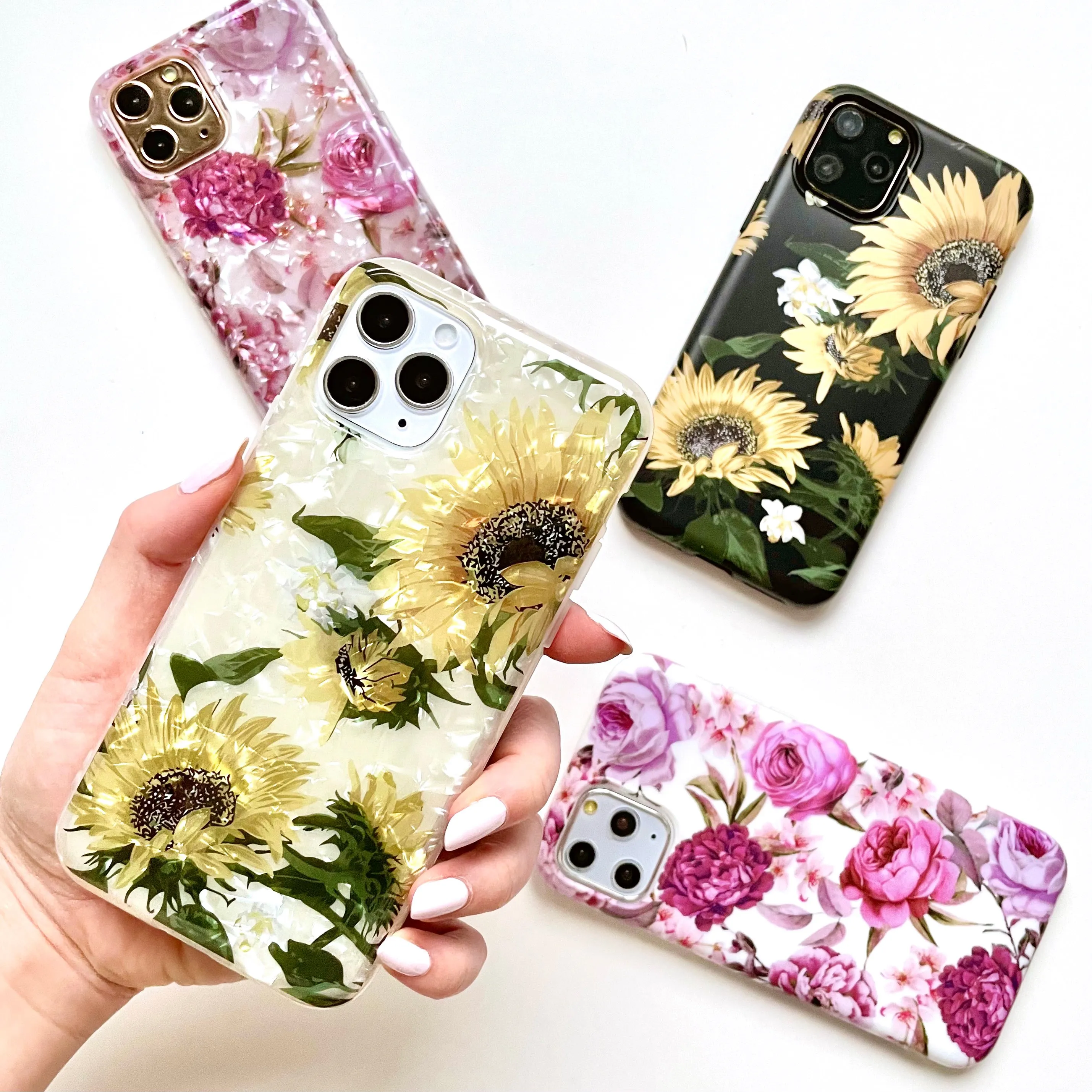 Sunflower Iridescent Phone Case