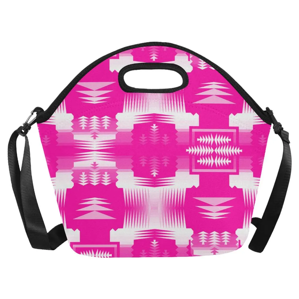 Sunset Sage Large Insulated Neoprene Lunch Bag