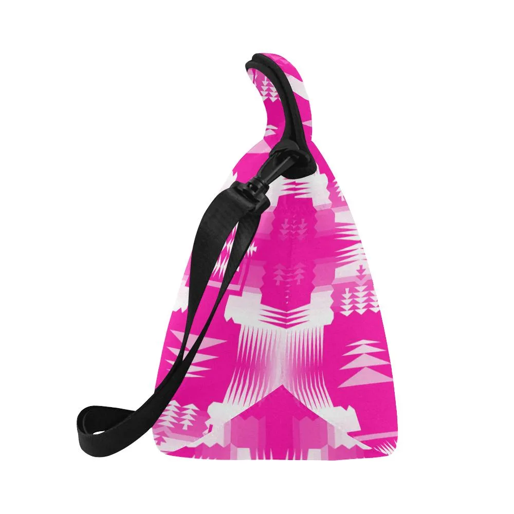 Sunset Sage Large Insulated Neoprene Lunch Bag