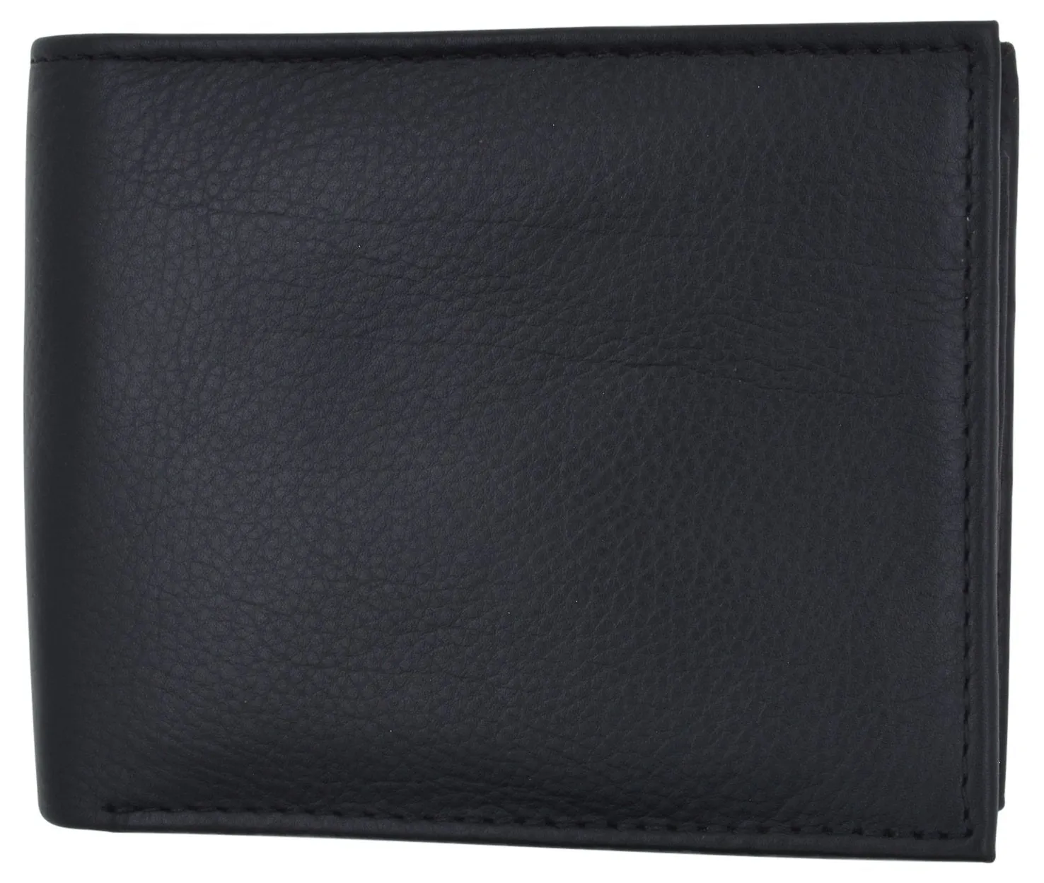 Swiss Marshall RFID Blocking Premium Leather Bifold Center Flap Card ID Wallet Gift Box RFID520052