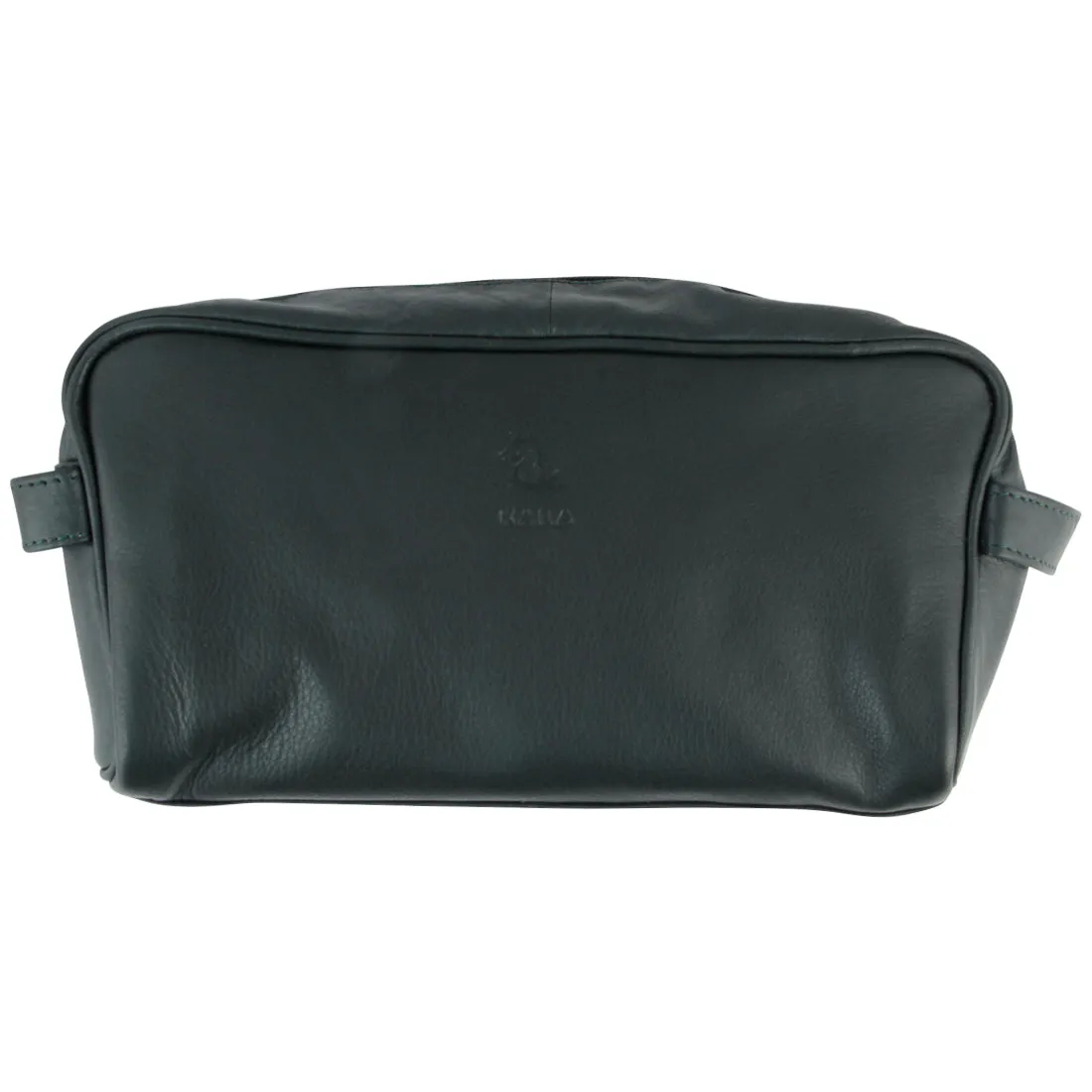 Ted Tan Leather Wash Bag for Men