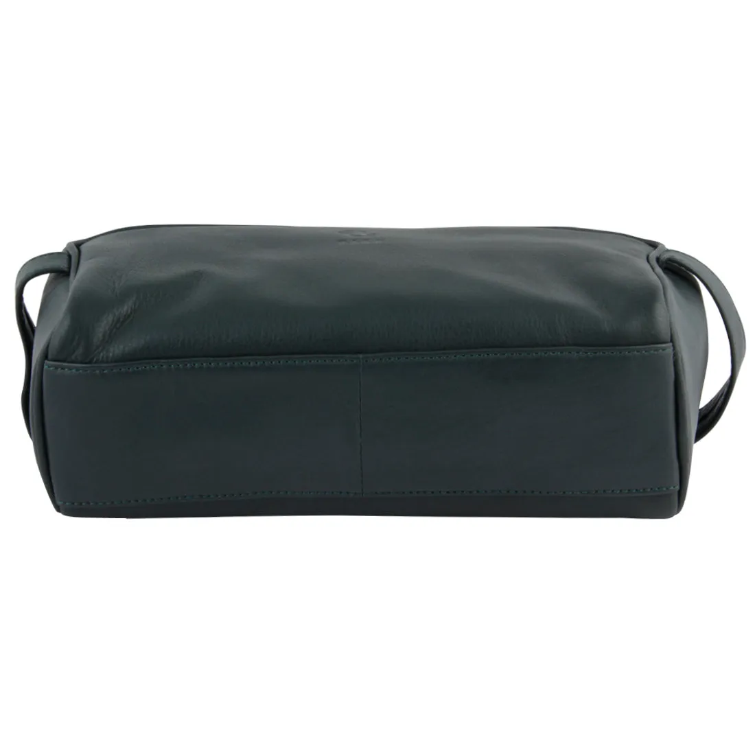 Ted Tan Leather Wash Bag for Men