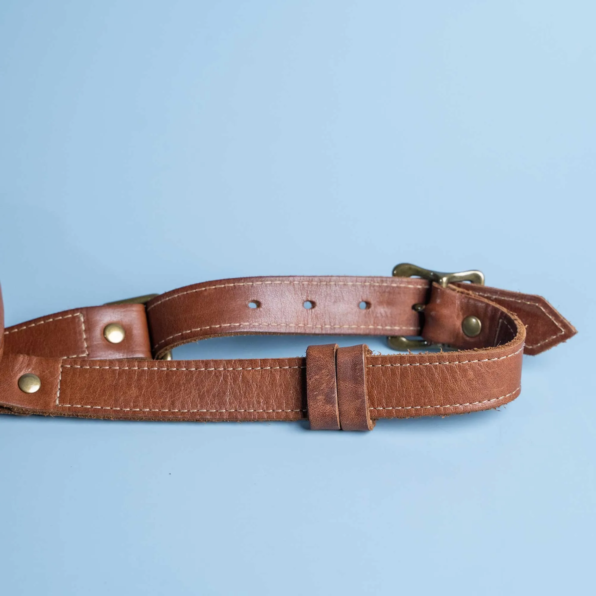 The Sage Crossbody Fine Leather Fanny Pack Bag