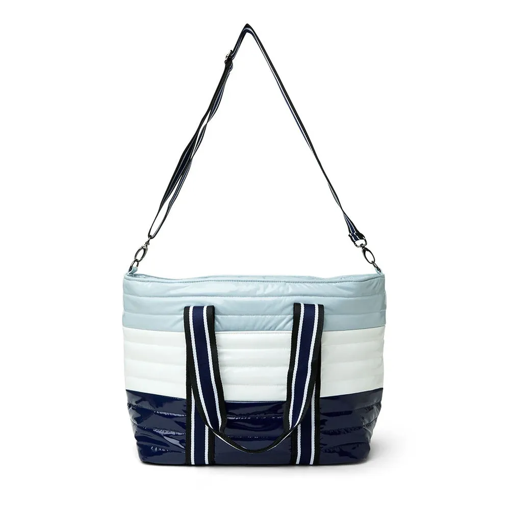 Think Royln - Wingman Bag in Color Block Navy