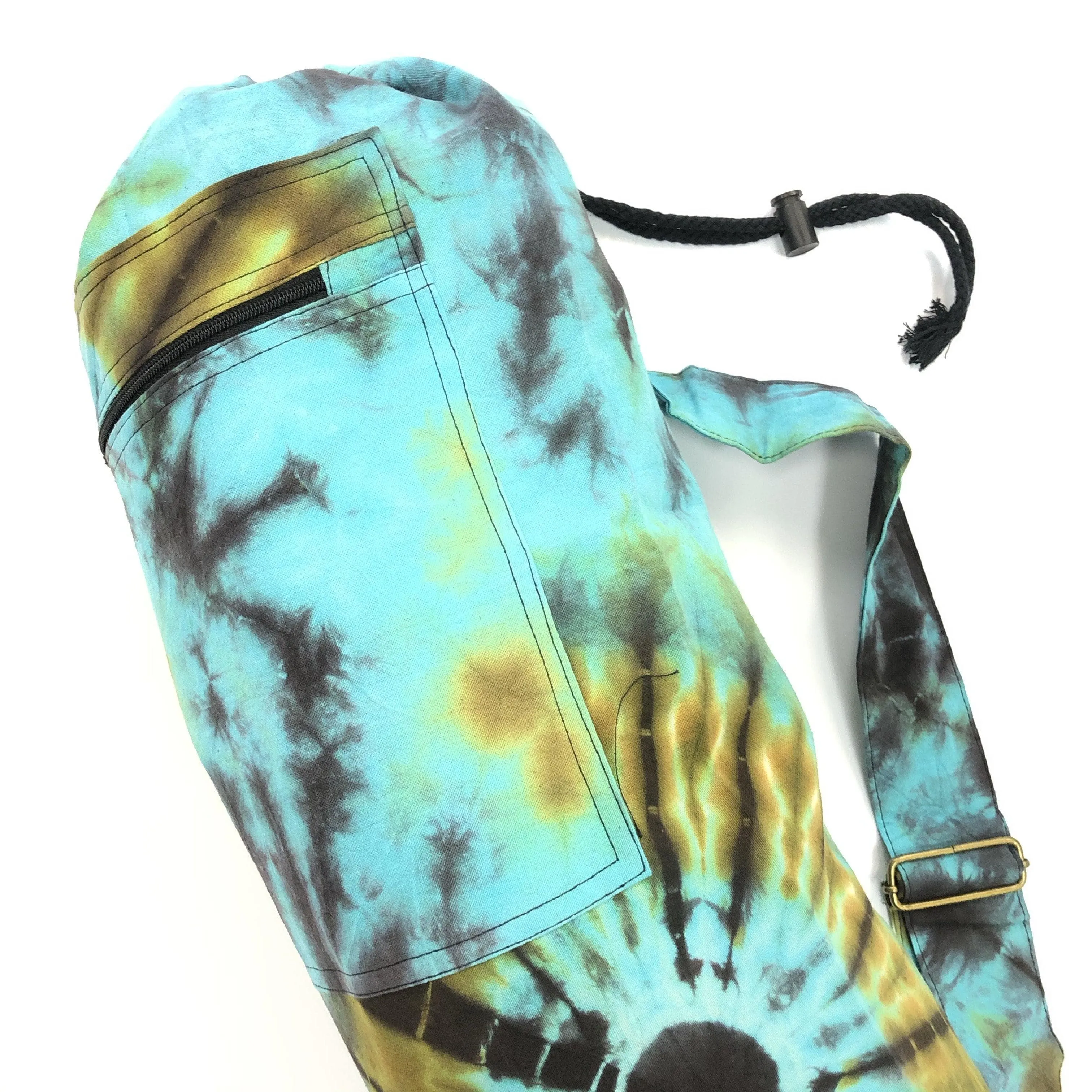 Tie Dye Electric Forest Yoga Bag