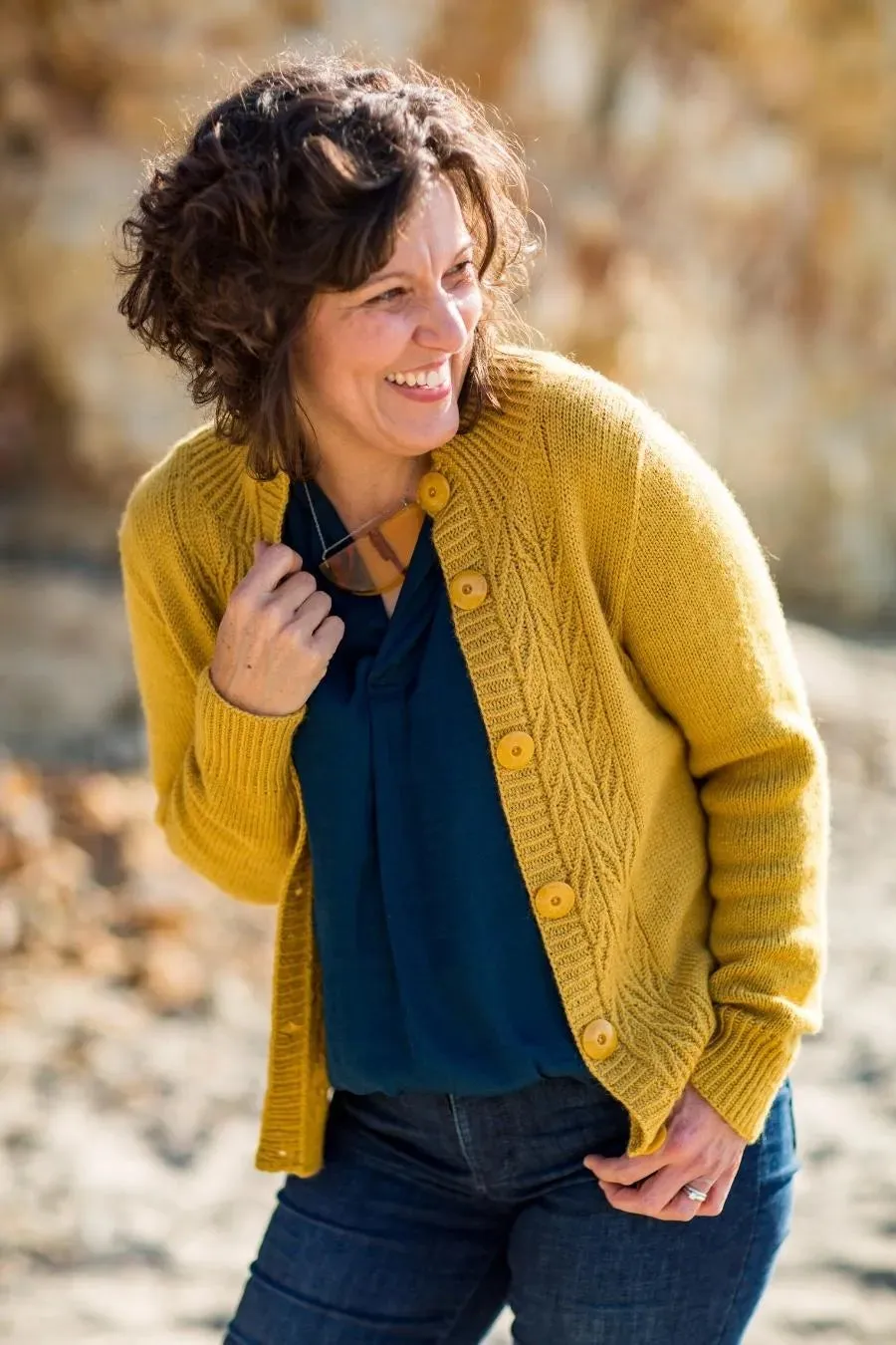 ToeToe Cardigan | Printed Pattern