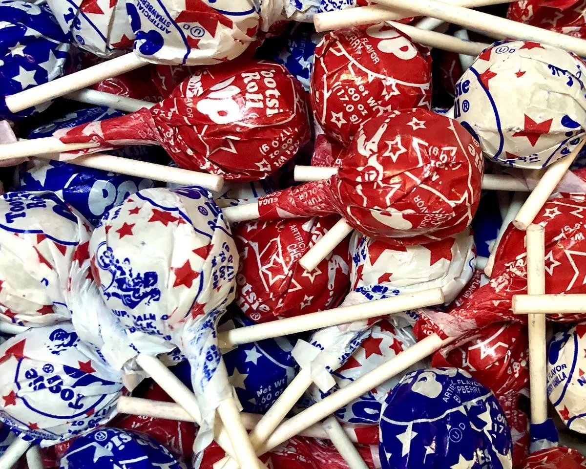 Tootsie Pops Patriotic