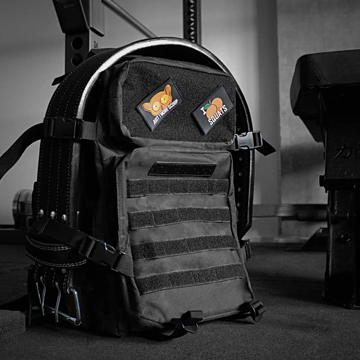 Training Backpack 2.0, Black - Add Extra Patches