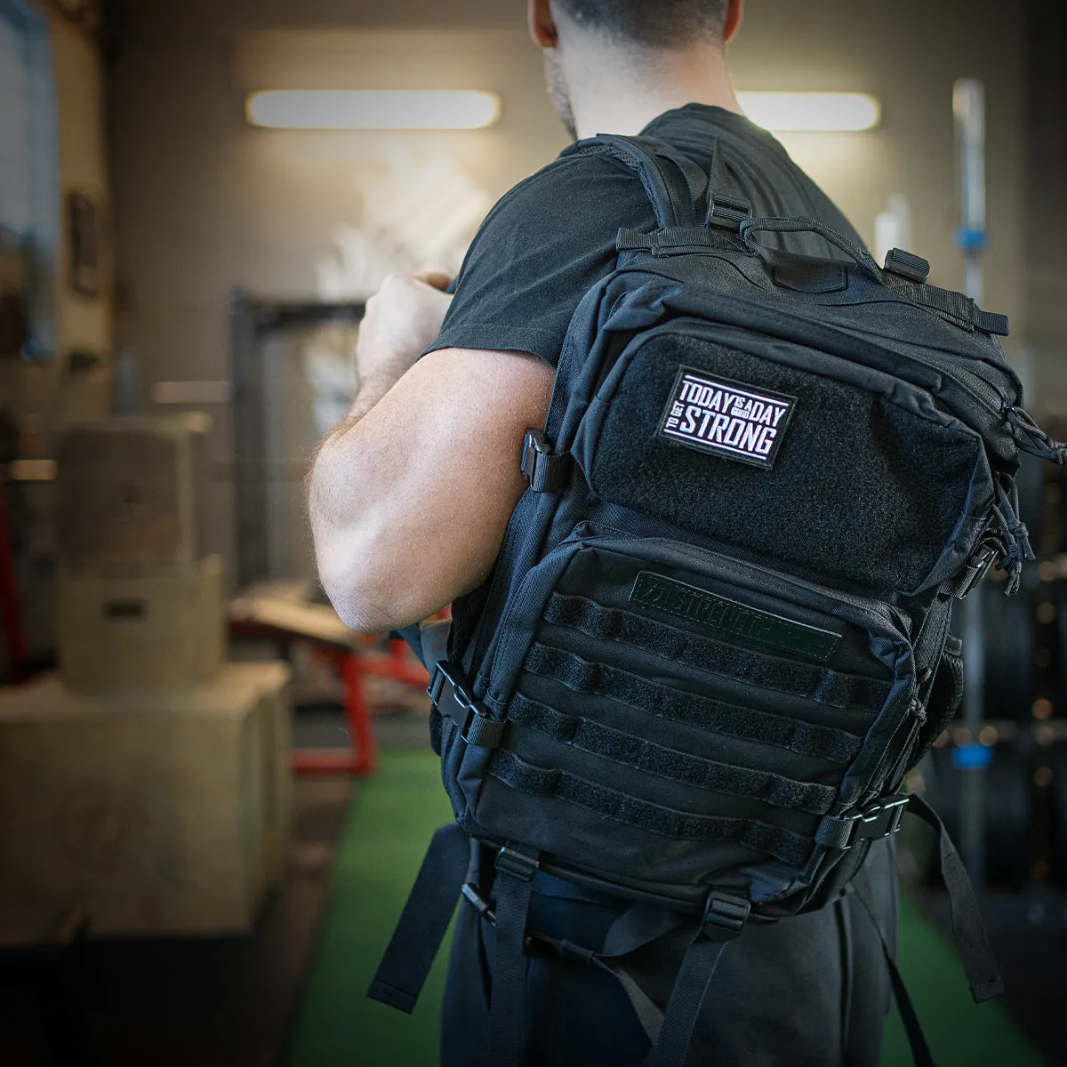 Training Backpack 2.0, Black - Add Extra Patches