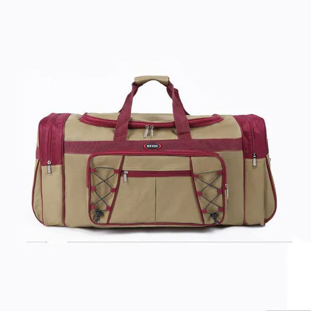 Two Tone Classic Duffel Bag