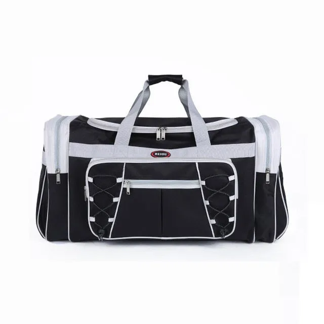 Two Tone Classic Duffel Bag