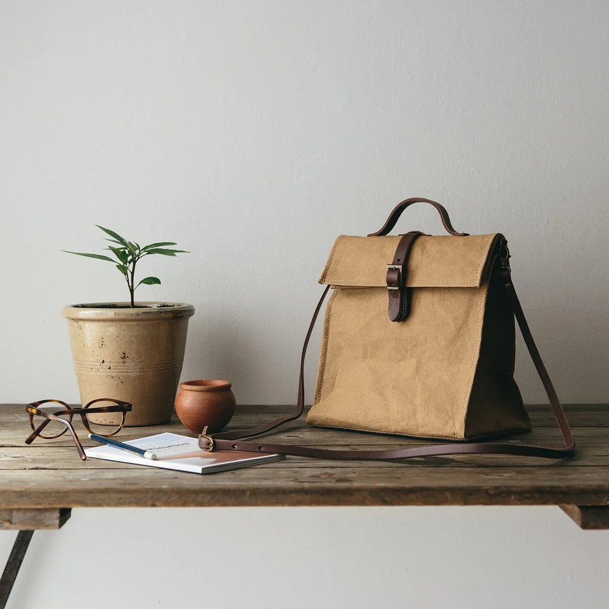 Uashmama Lunch Bag Brown