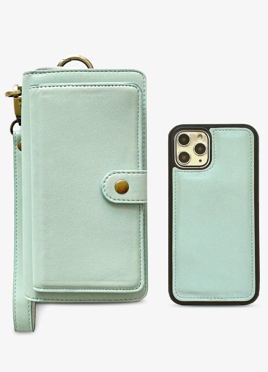 Ultimate Wristlet Phone Case in Mint