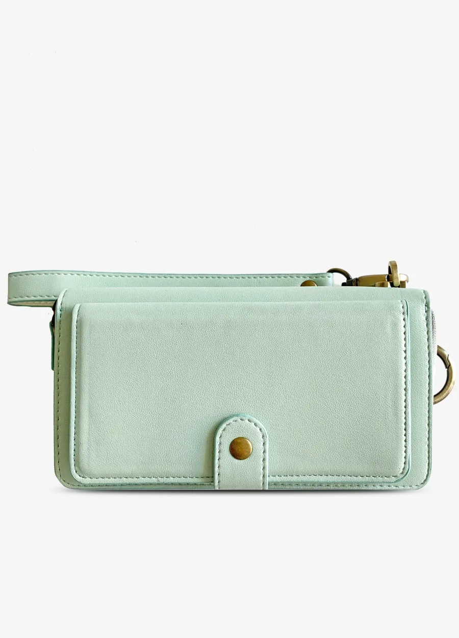 Ultimate Wristlet Phone Case in Mint