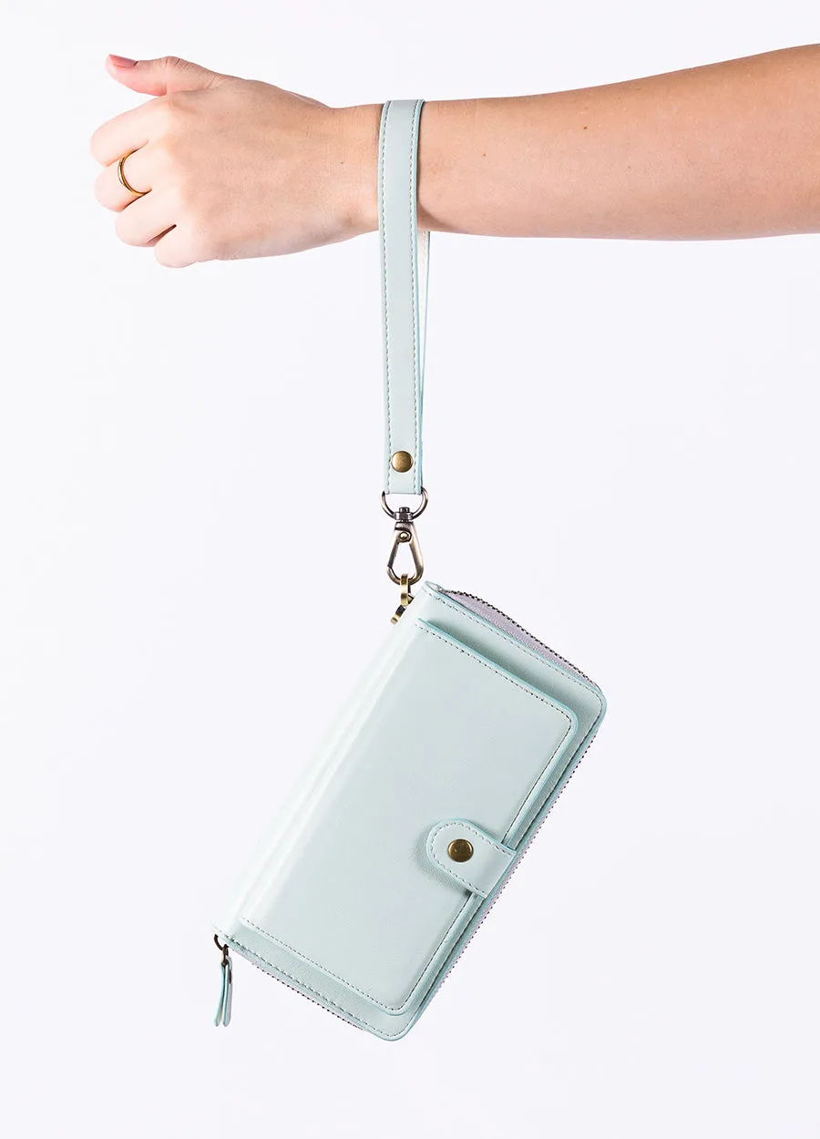 Ultimate Wristlet Phone Case in Mint