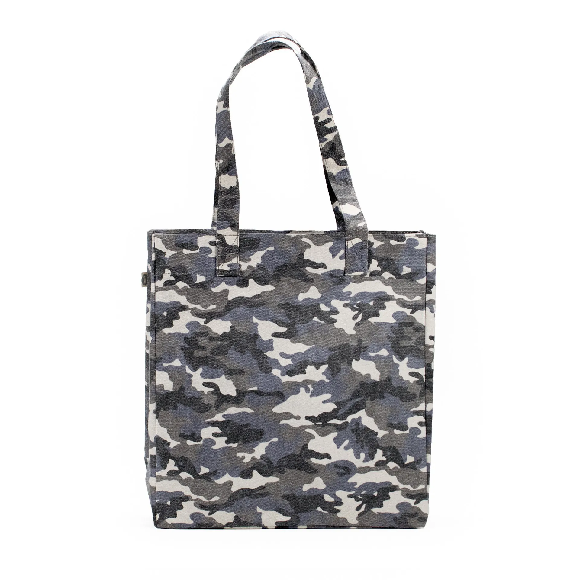 Upright Bag: Grey Camouflage