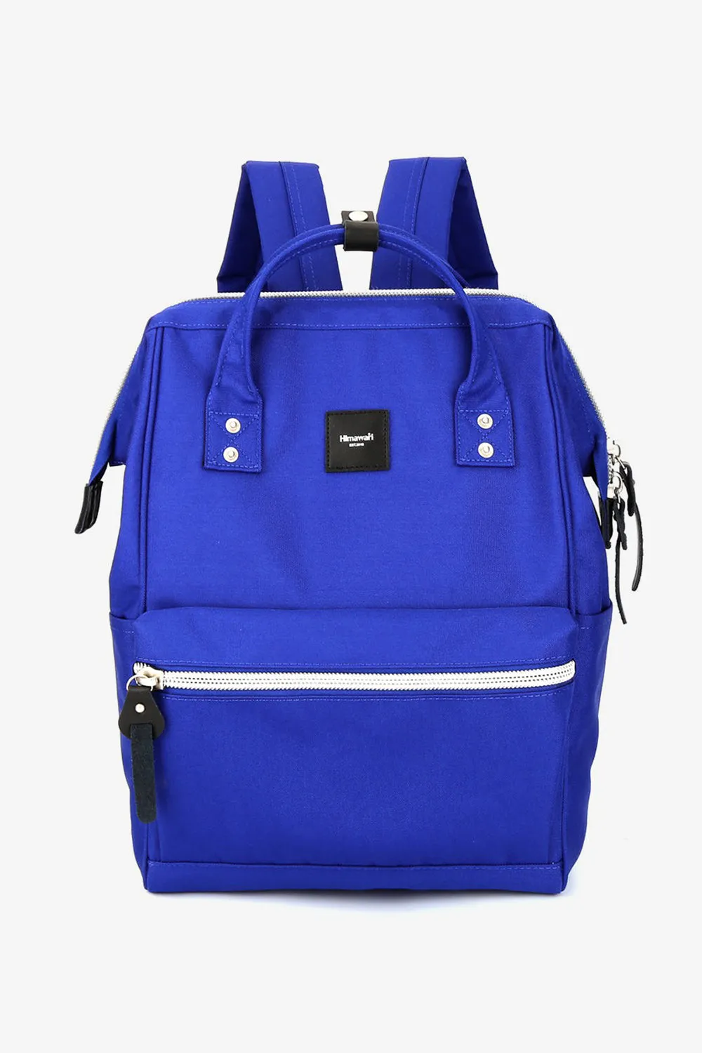 Water Resistant Canvas Backpack Bag with Side Pockets