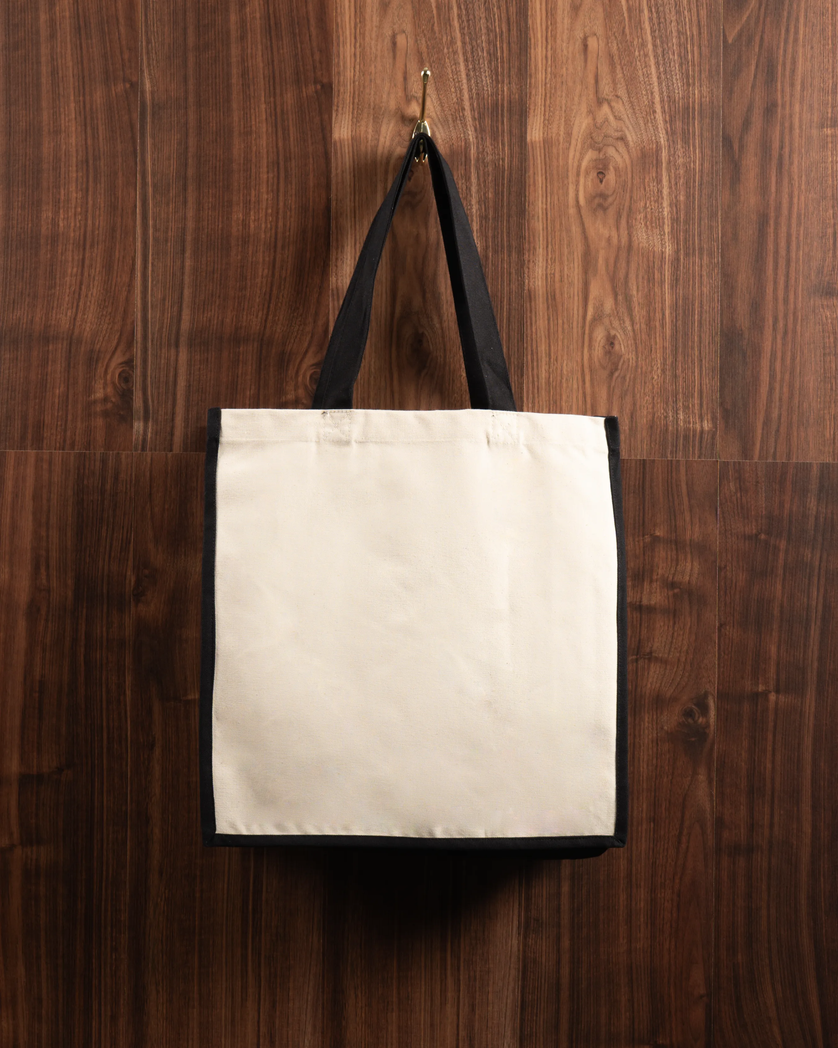 WHYAT WASHING-ADVICE TOTE BAG -WHITE