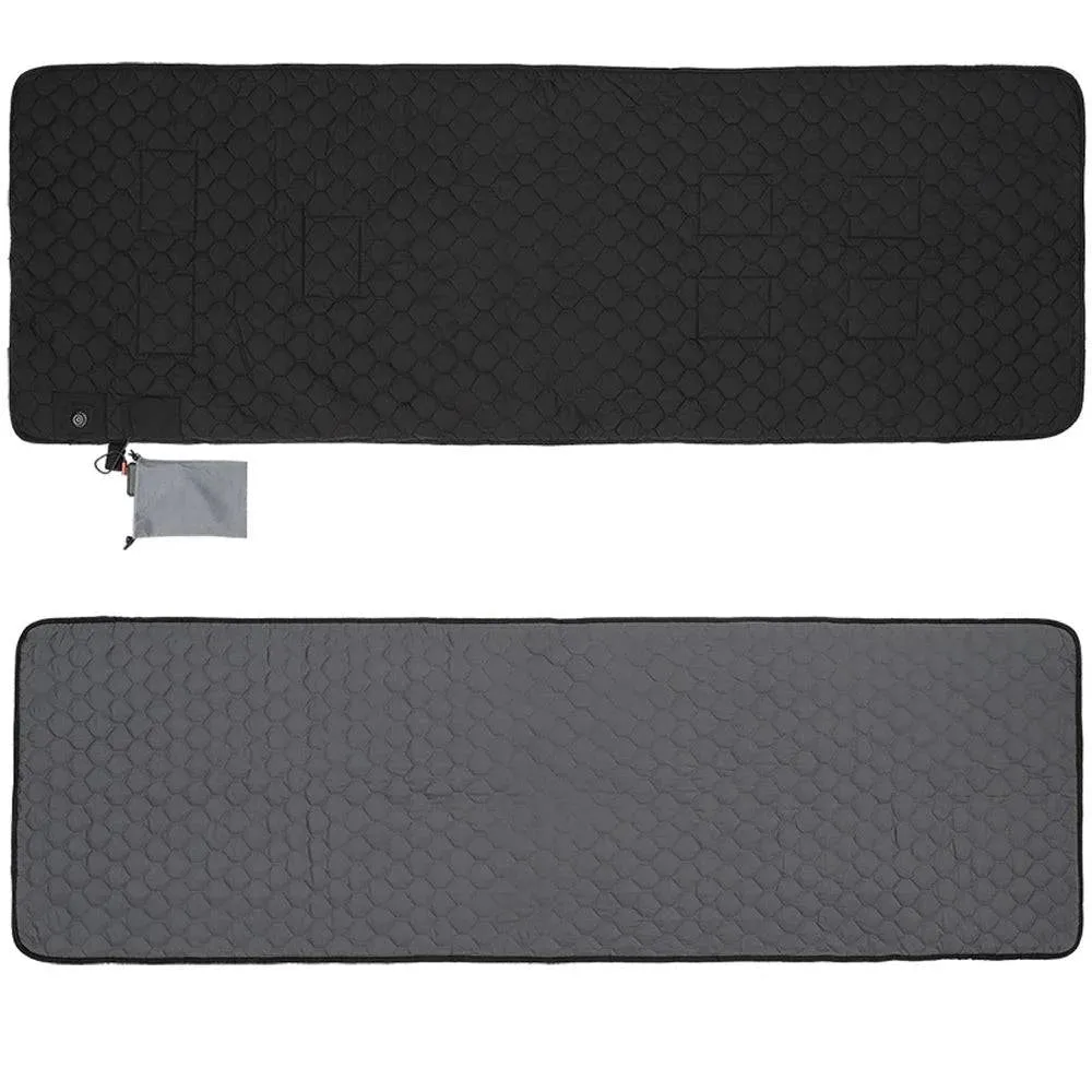 Winter USB Heating Sleeping Mat Camping Warming Mattress Temperature Adjustable Warm Tent Sleeping Mat Foldable Sleeping Pad