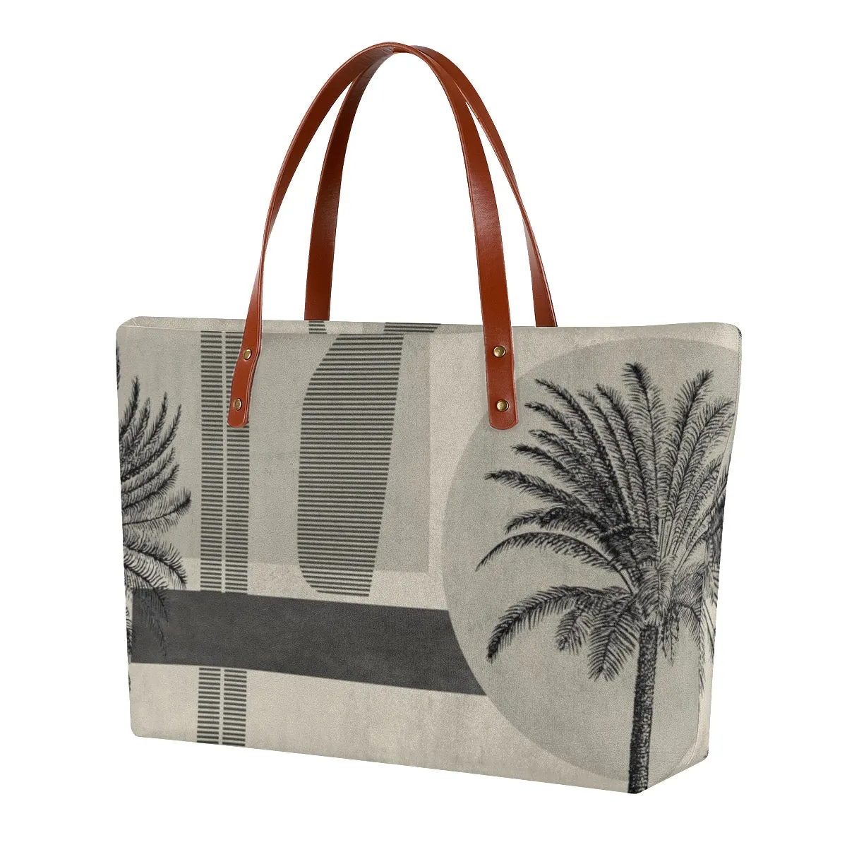 Women's Tote Bag | Diving Cloth128 palm tree print