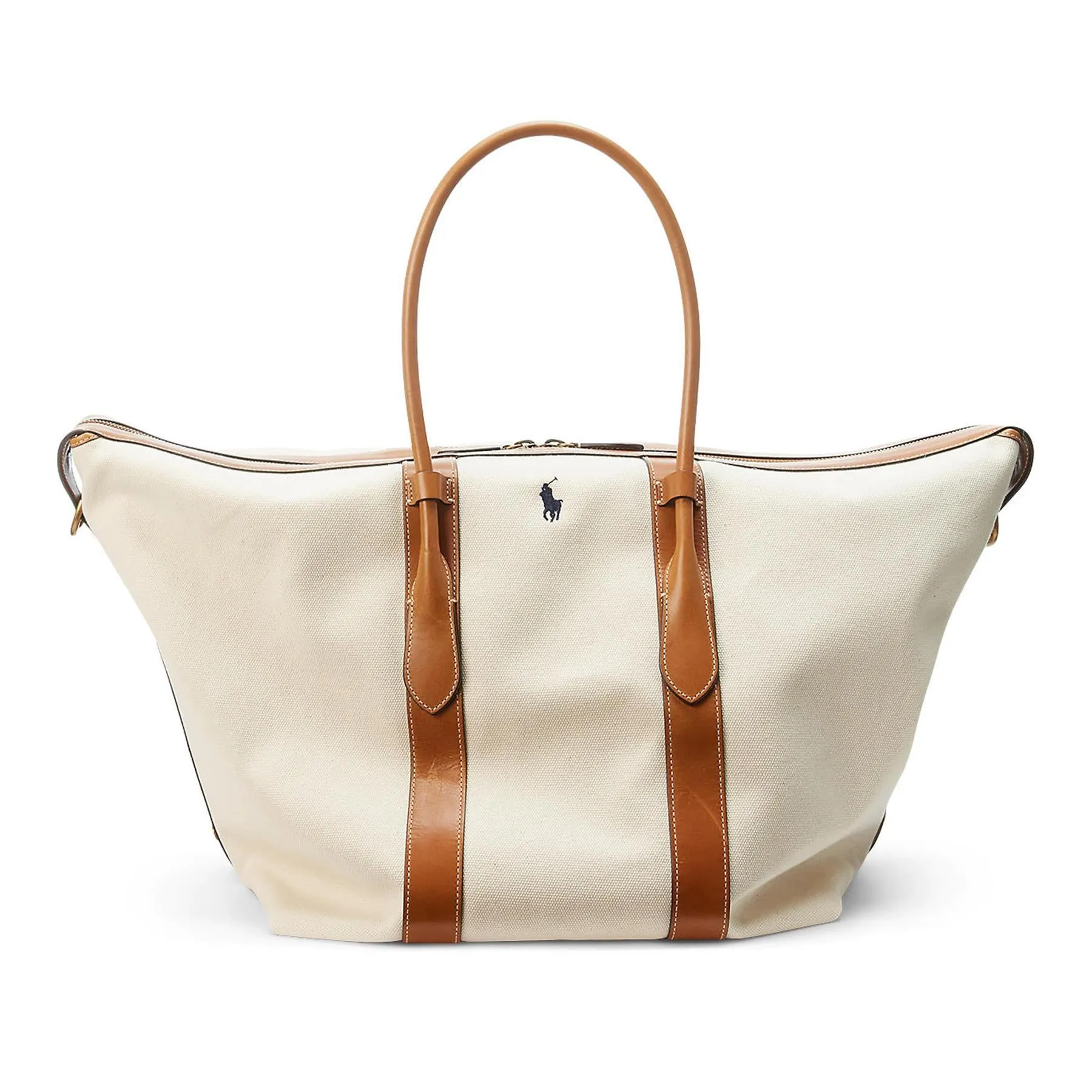 Womens XL Tote Bag Natural/Cuoio - 2024