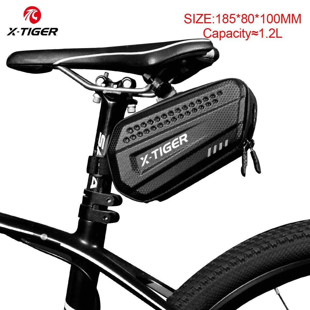 X-TIGER Bicycle Bag Waterproof Touch Screen Cycling Bag Top Front Tube Frame MTB Road Bike Bag 6.5 Phone Case Bike Accessories