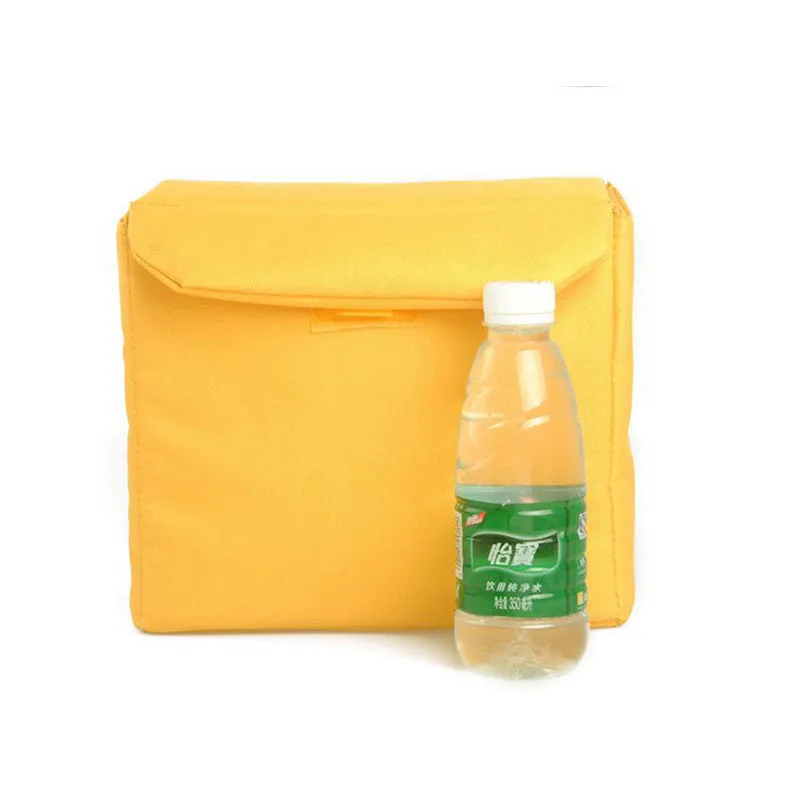 Yellow DSLR Camera Bag Insert One Body Two Lens B36