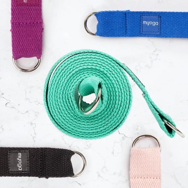 Yoga Multi-use Strap | Turquoise